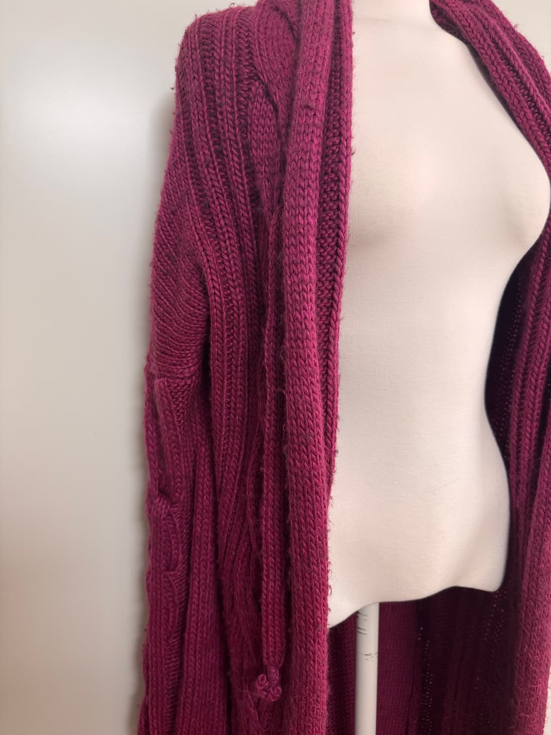 Vivienne westwood 오픈형 롱가디건 고스펑크 펑크룩 나나깔  상품이미지3