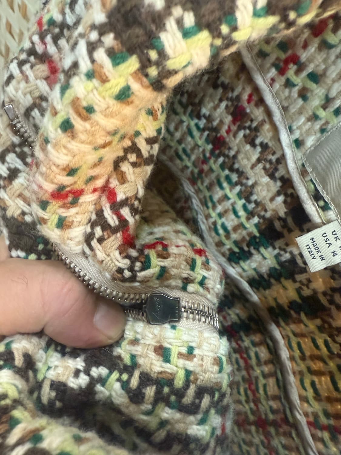 44/66-77 정품 버버리 울 노바체크 자켓 팝니다 상품이미지4