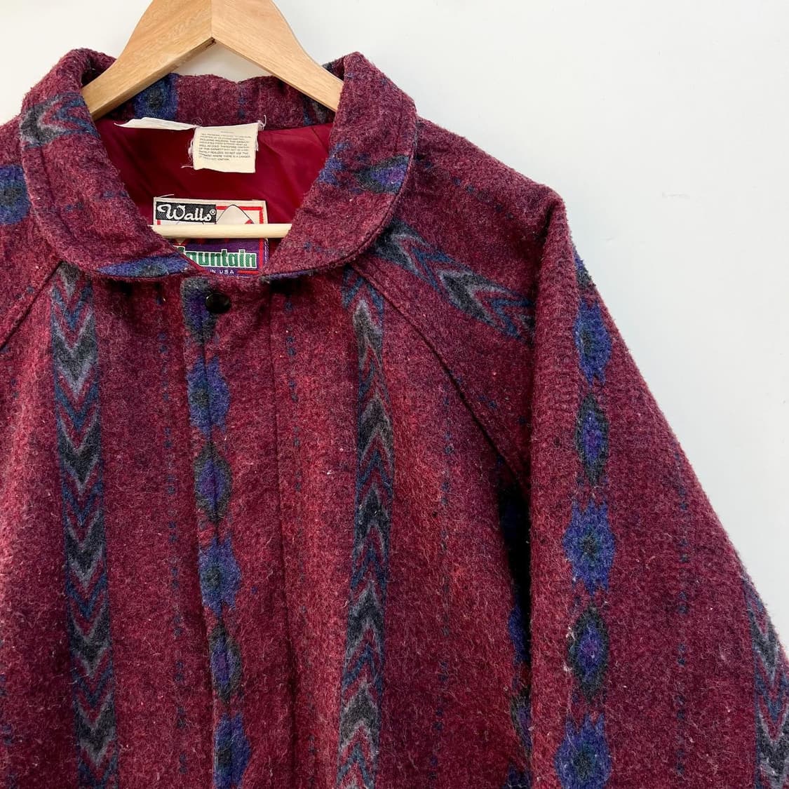 월스마운틴 80s USA 아메리칸 아즈텍 봄버자켓 상품이미지4