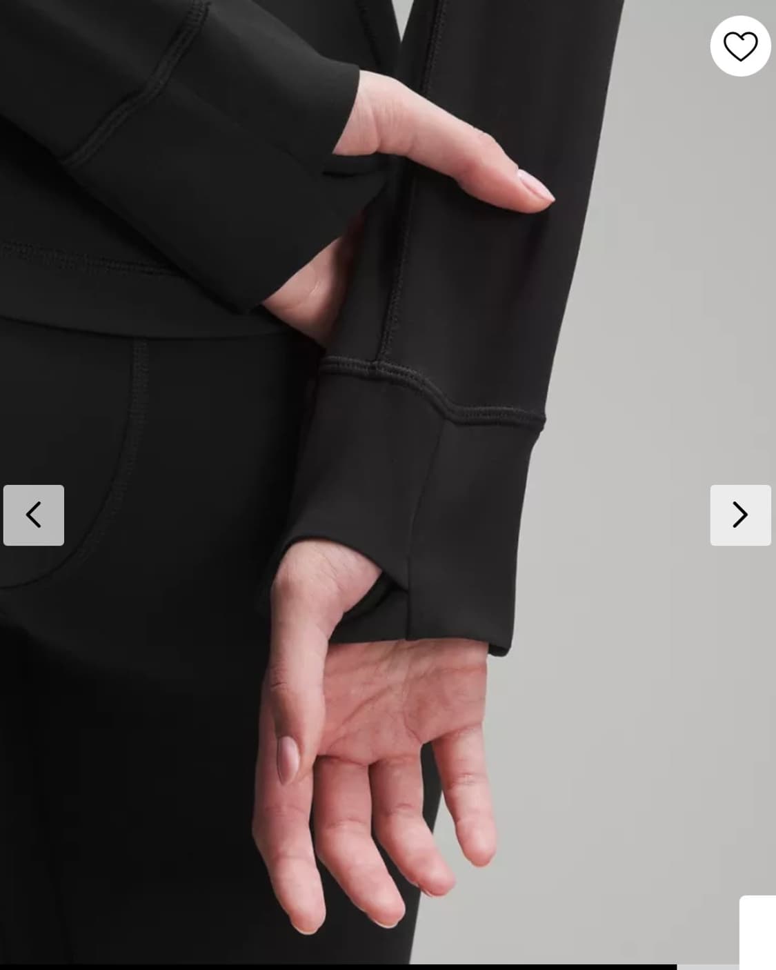 룰루레몬 디파인 nulu 자켓 블랙 0사이즈 상품이미지3