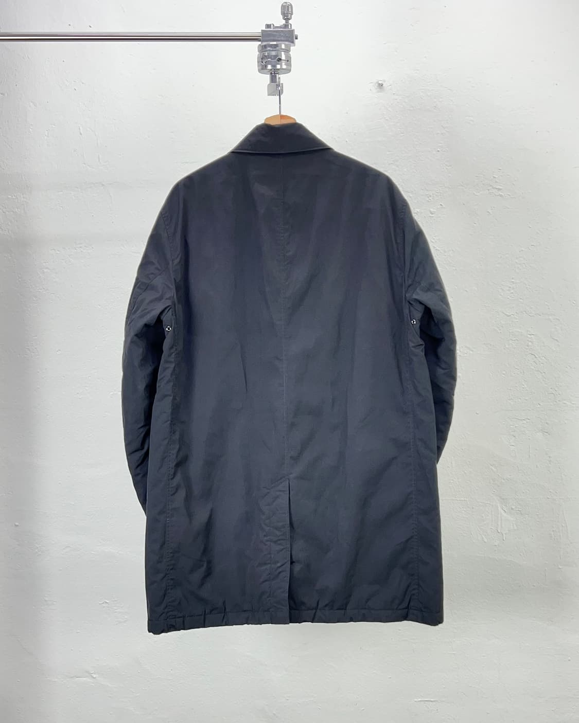 폴로 랄프로렌 블랙 폴리쉘 숏 카라 맥 코트 자켓 상품이미지6