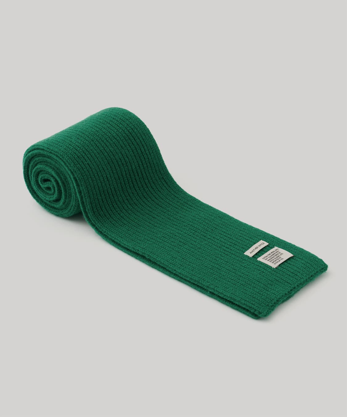 어나더오피스 엑스트라파인울 100% 머플러 포레스트그린 목도리 상품이미지7