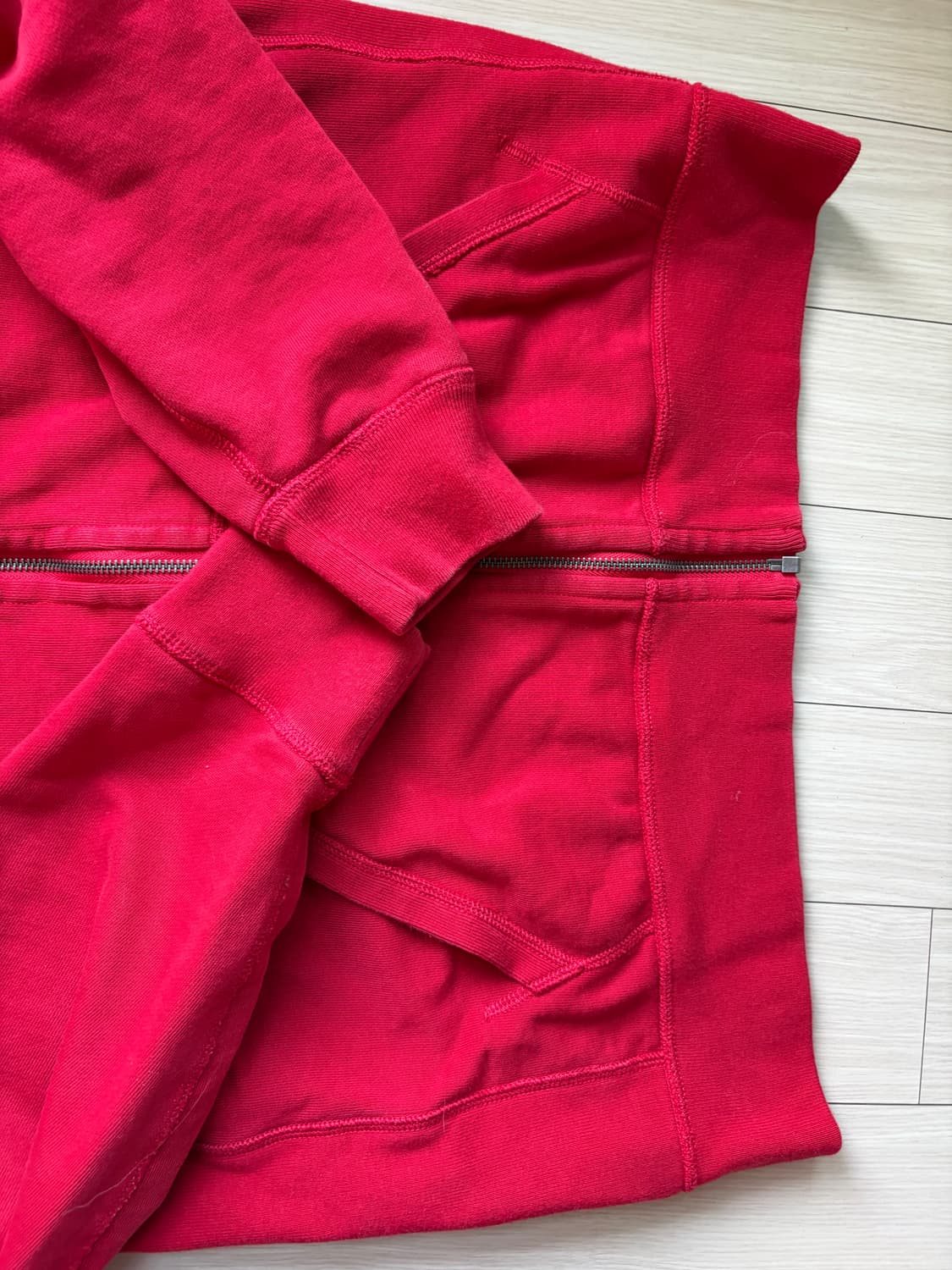 폴로 랄프로렌 레드 후드집업 상품이미지4