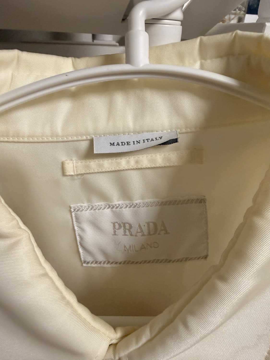 프라다 게버딘 리나일론 셔츠 자켓 상품이미지3