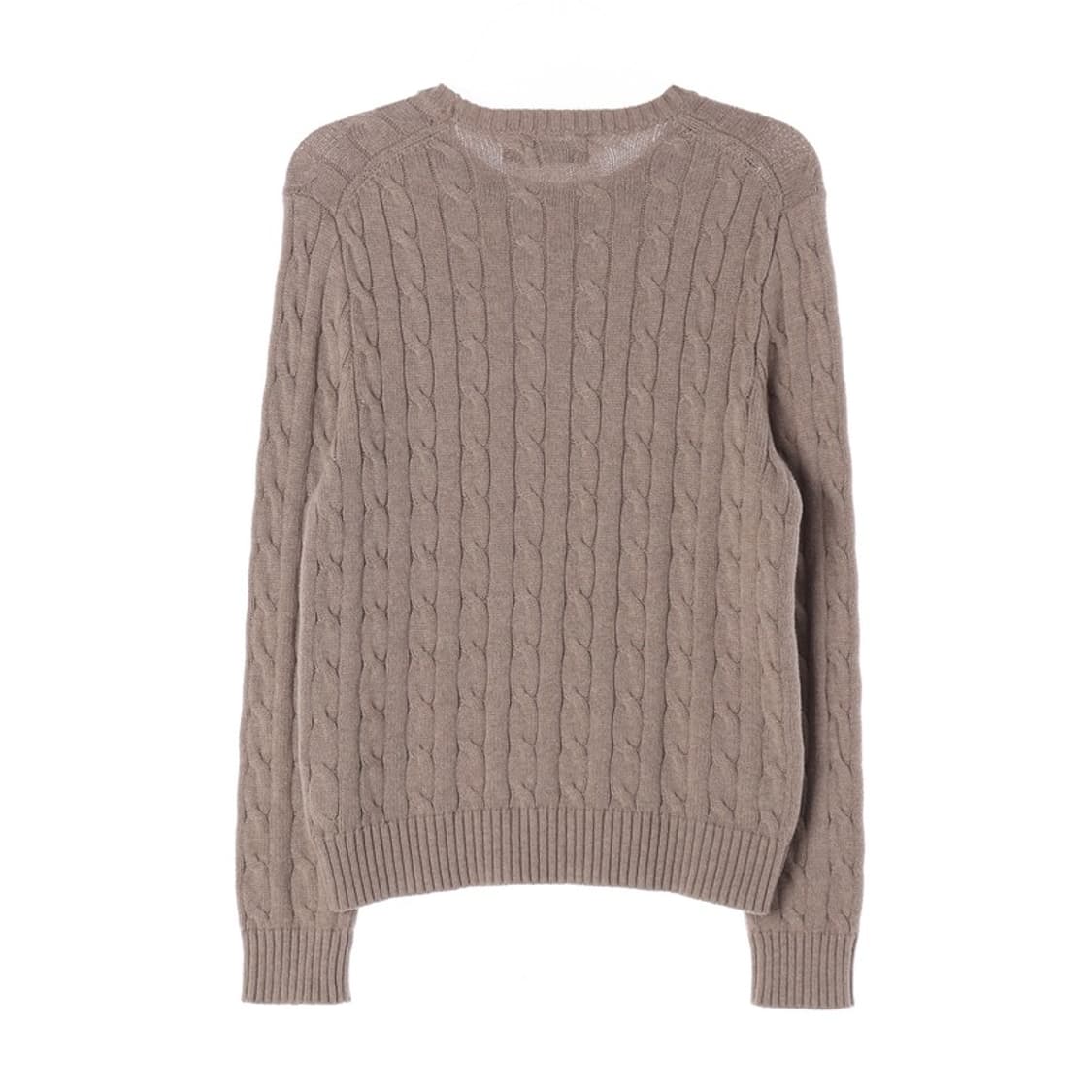 폴로 랄프로렌 꽈배기 라운드넥 니트 S 상품이미지2