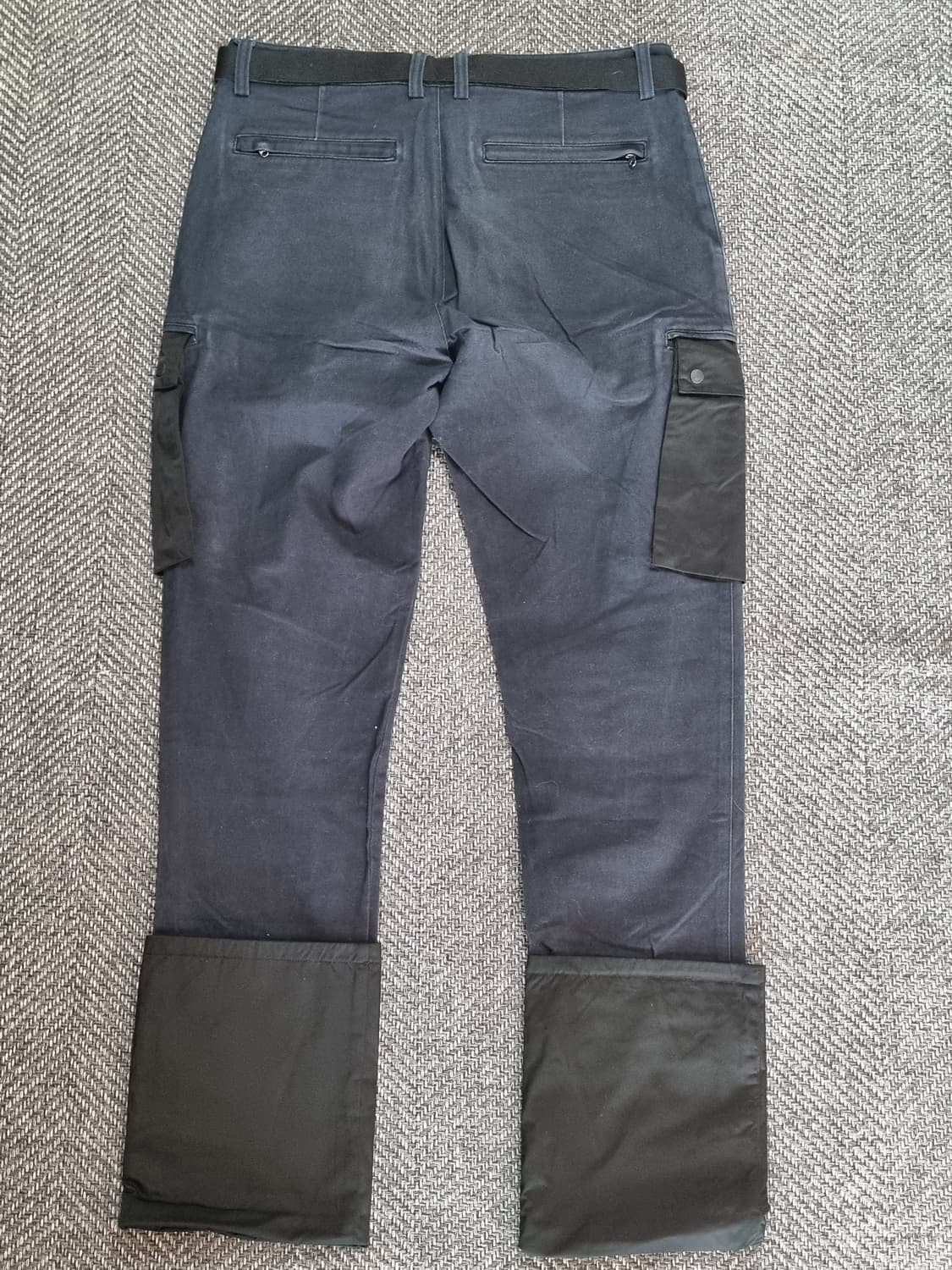 KOLON SPORT — 네이비 블록 카고 하이킹 팬츠 상품이미지4