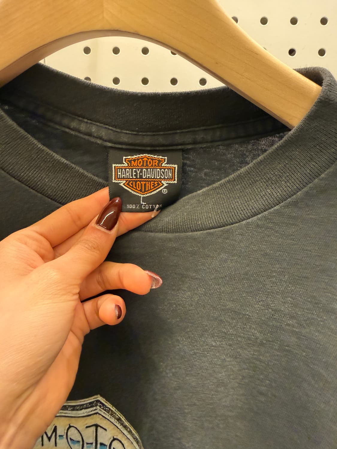 할리데이비슨 플레임 롱슬리브 티셔츠 U1158 상품이미지5