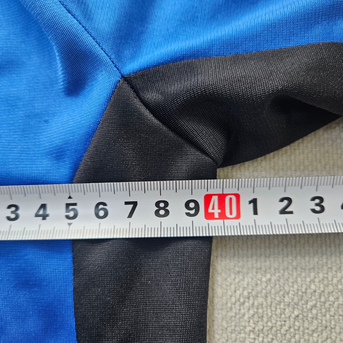 67 아디다스 키즈 블루블랙 트랩탑 져지 0324Y 상품이미지6