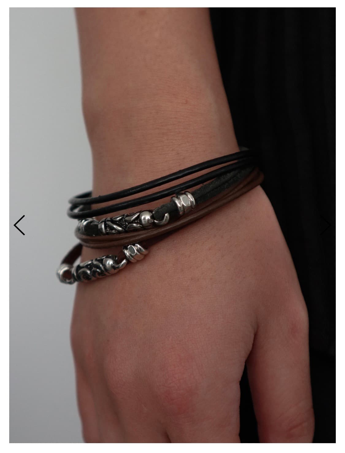 UCO Leather Bracelet Brown 상품이미지1