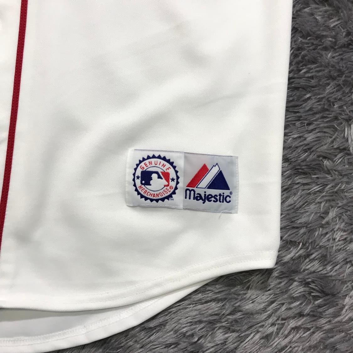 [[M, 공용] 마제스틱 보스턴 레드삭스 ORTIZ 야구 져지@271 상품이미지4