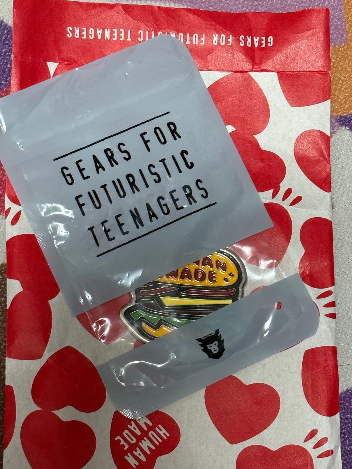 휴먼메이드 햄버거 키링 상품이미지3