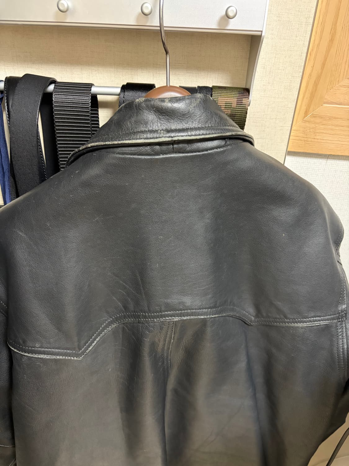 Randy Rios 빈티지 웨스턴 레더 카코트 상품이미지6