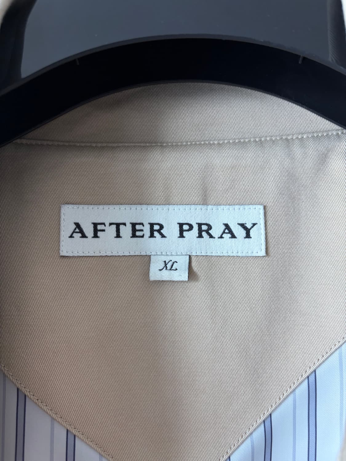 AFTER PRAY 베이지 프랜시스 트렌치 코트 상품이미지3