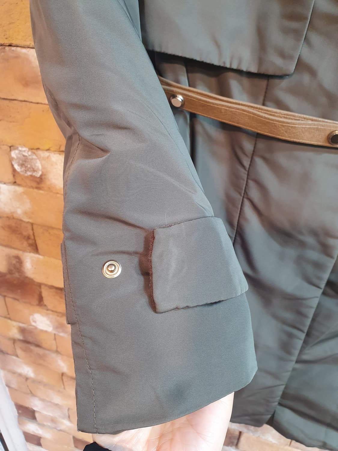 SYSTEM 라쿤털 패딩 코트 82-94-160 상품이미지3