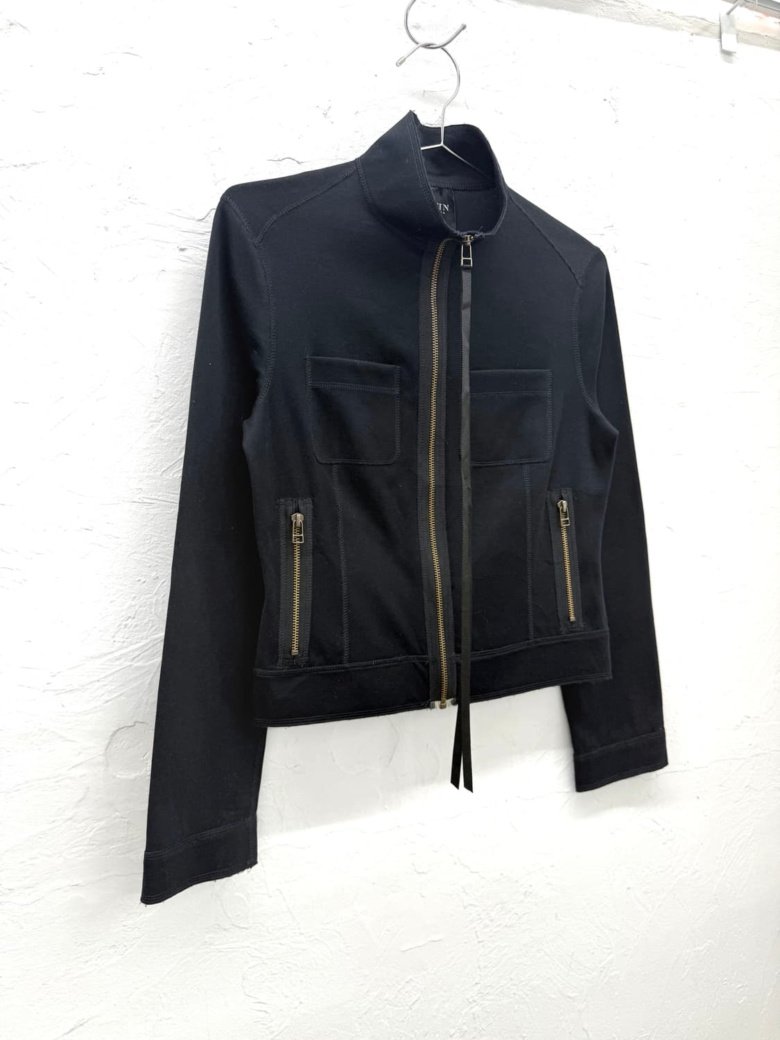 lanvin 컬렉션 그로그랭 집업 자켓 상품이미지4