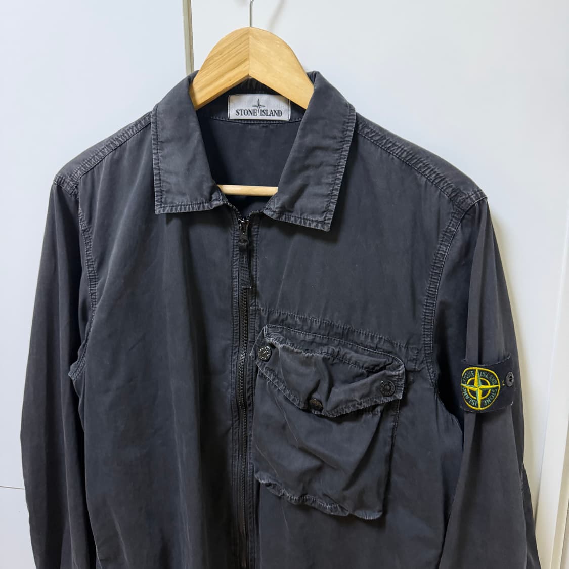 스톤아일랜드 올드이펙트 오버셔츠 자켓 상품이미지2