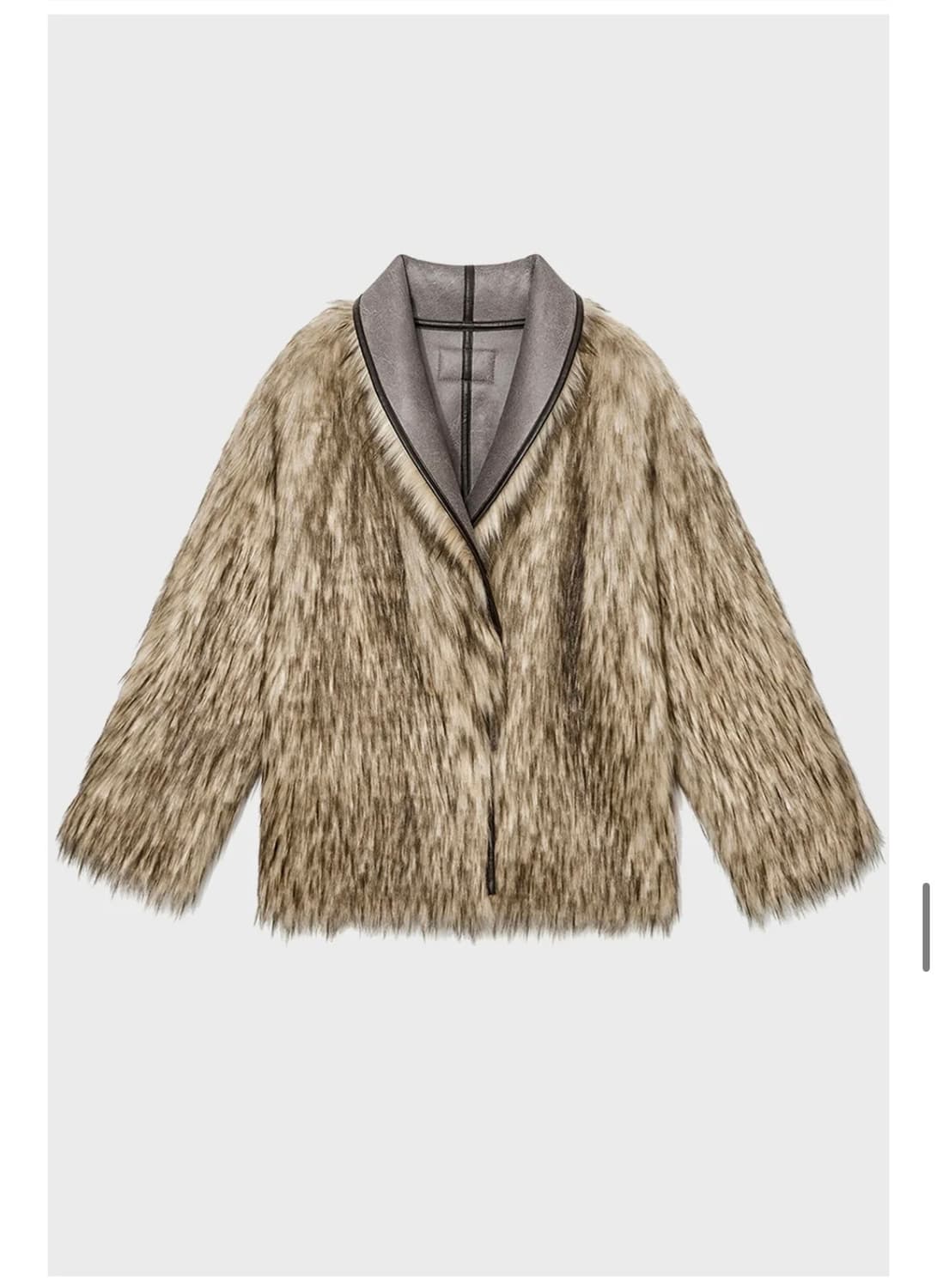 오픈와이와이 퍼 s 브라운 상품이미지1