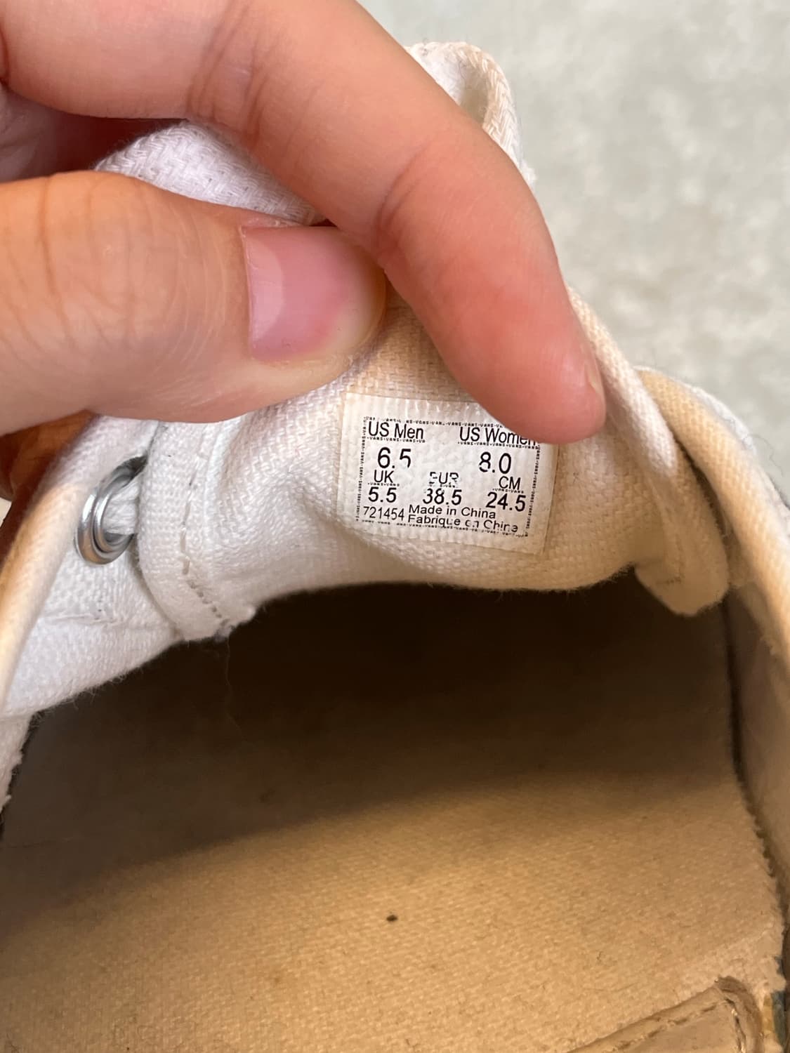 Vans × CDG Authentic Logo Sneaker 상품이미지4