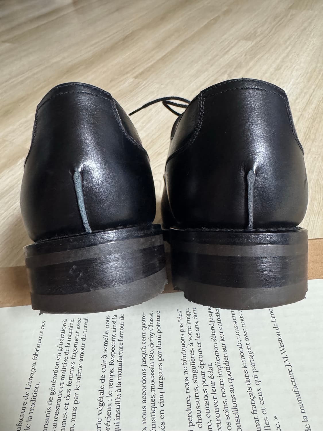 JM WESTON 웨스통 골프 7.5 D 블랙 판매합니다. 상품이미지7