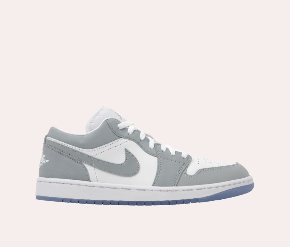 (W) Jordan 1 Low White Wolf Grey 225 상품이미지1