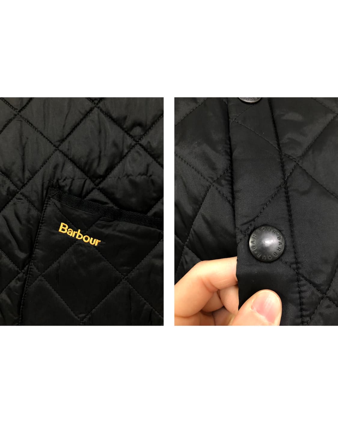 바버 Barbour 코듀로이 퀼팅 헤리티지 리스테일 자켓 _ 블랙 S 상품이미지5