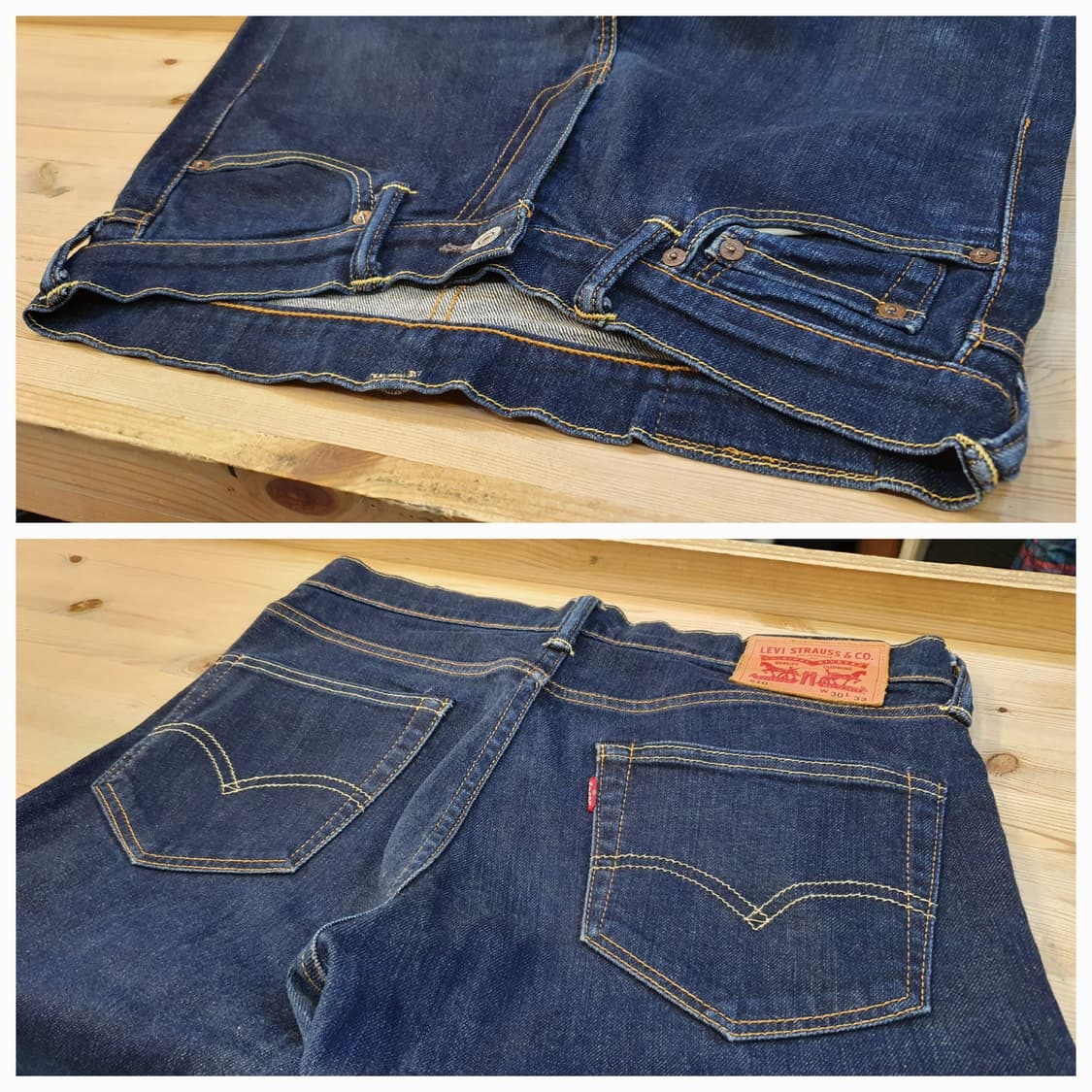 허리30/리바이스510 청바지 상품이미지4