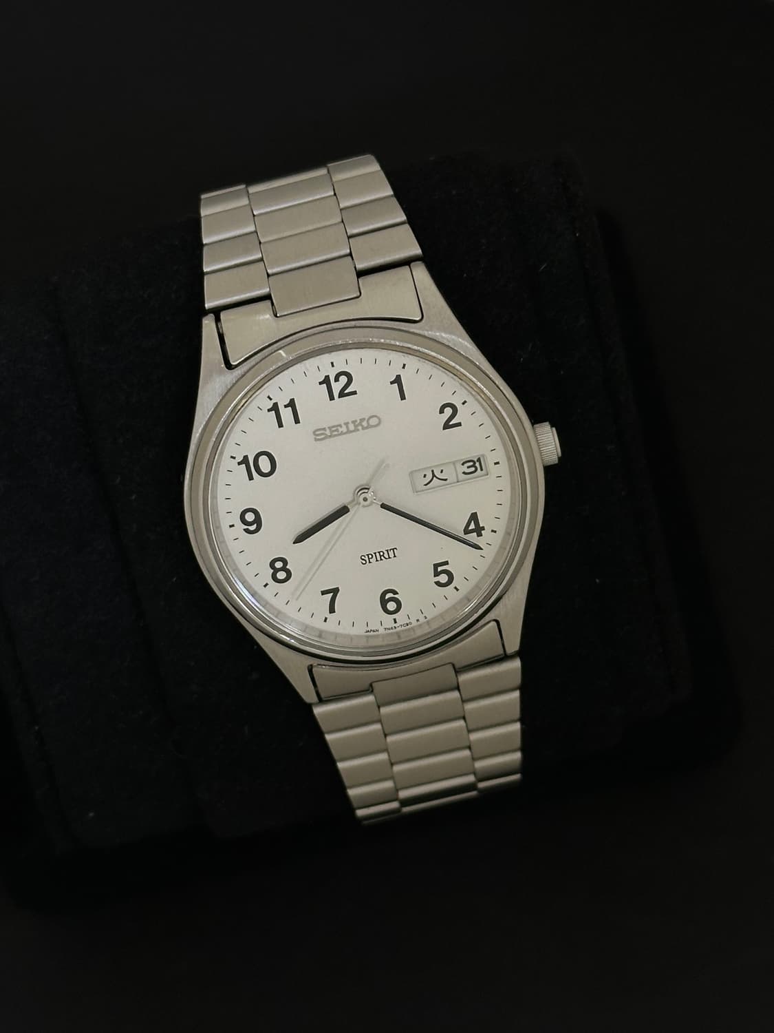 세이코 스피릿 숫자 인덱스 쿼츠 시계 상품이미지2