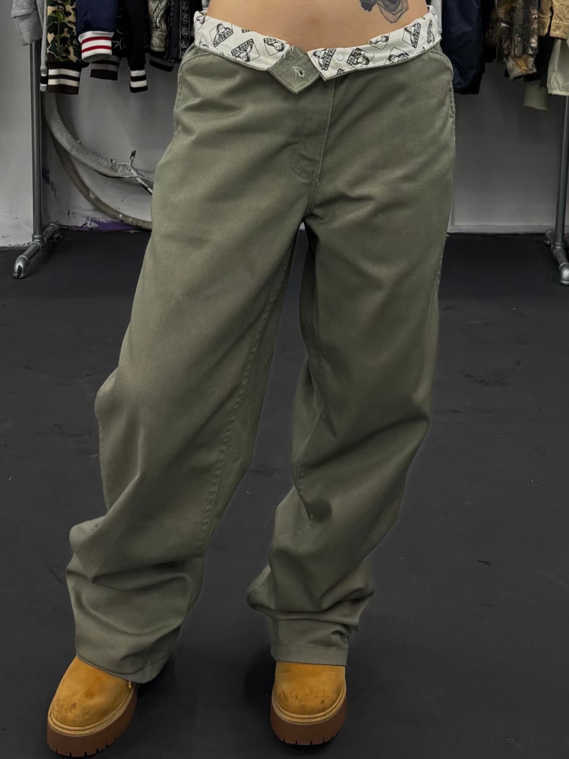 벤 데이비스 카키 워크팬츠 상품이미지1