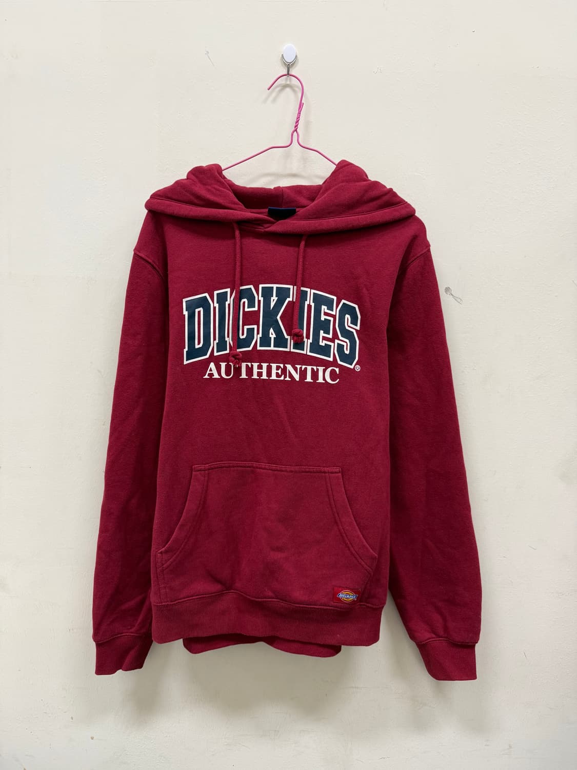 디키즈 버건디 후드티 상품이미지1