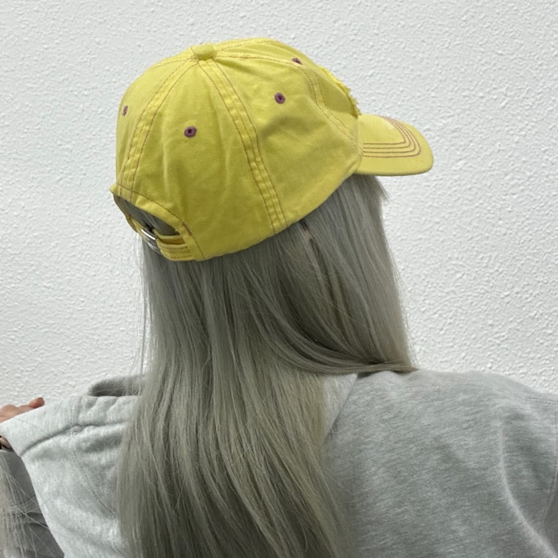 본더치 퍼플로고 옐로우 볼캡 상품이미지3