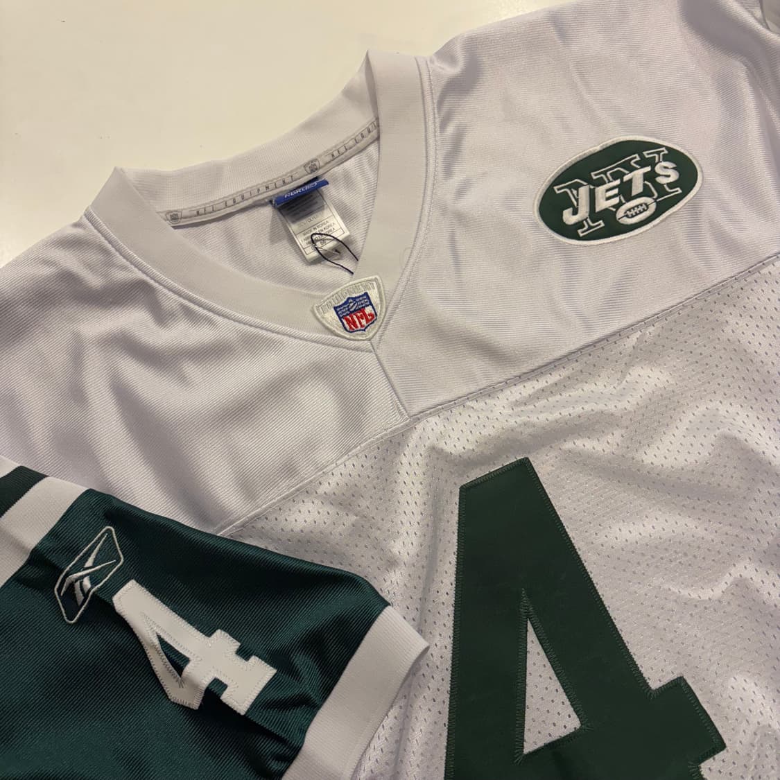 [56] 00s 리복 NFL 뉴욕 제츠 4번 져지 반팔 C440 상품이미지3