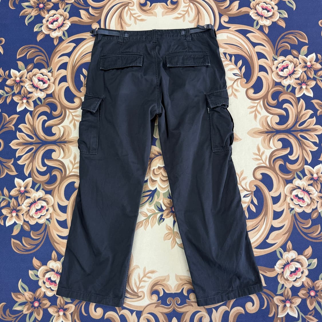 (XL)아비렉스 AVIREX 코튼 카고팬츠(블랙) 상품이미지6