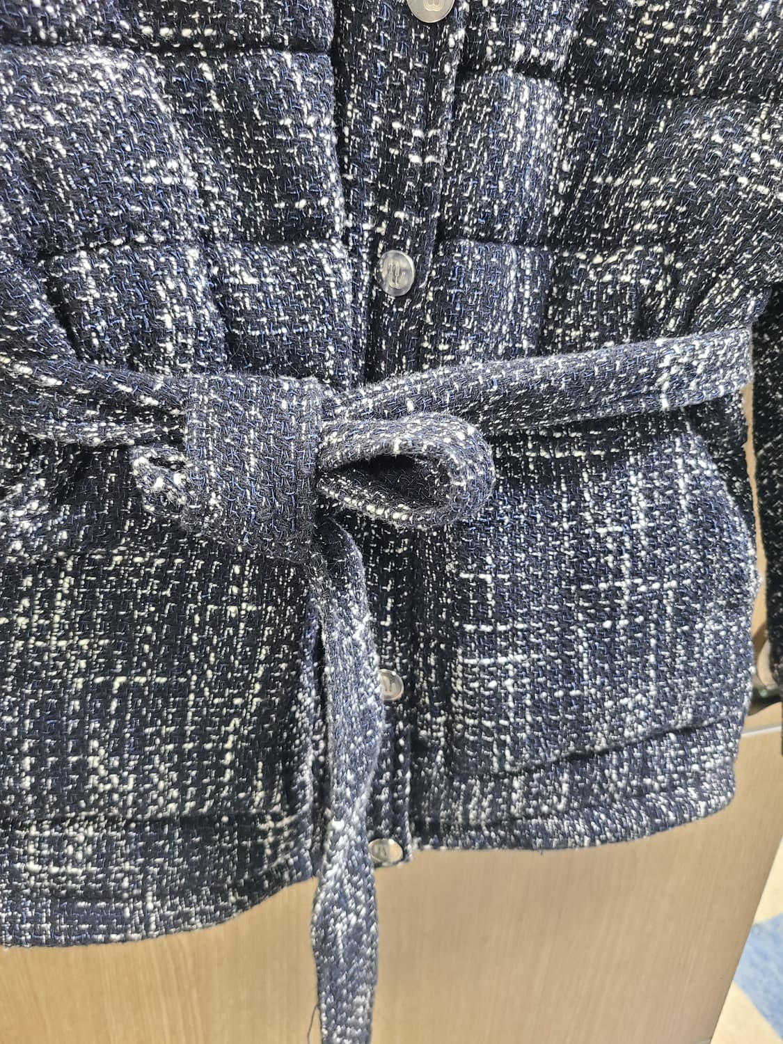 마쥬 트위드 밸티드  패딩 자켓 38 상품이미지3