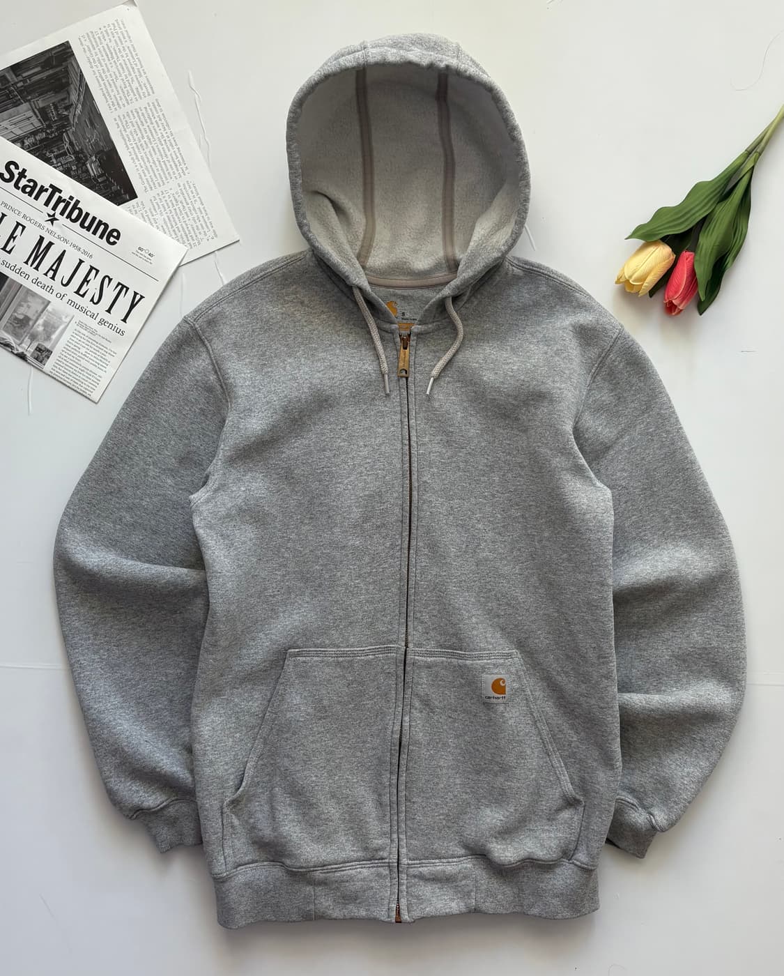 칼하트 미드웨이트 후드 집업 상품이미지2