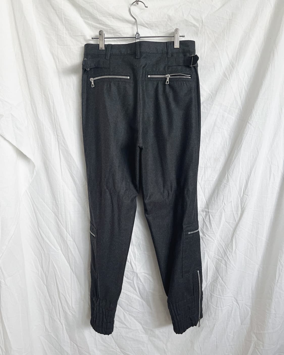 드리스 반 노튼 멀티지퍼 포켓 캐시미어 조거팬츠 상품이미지3