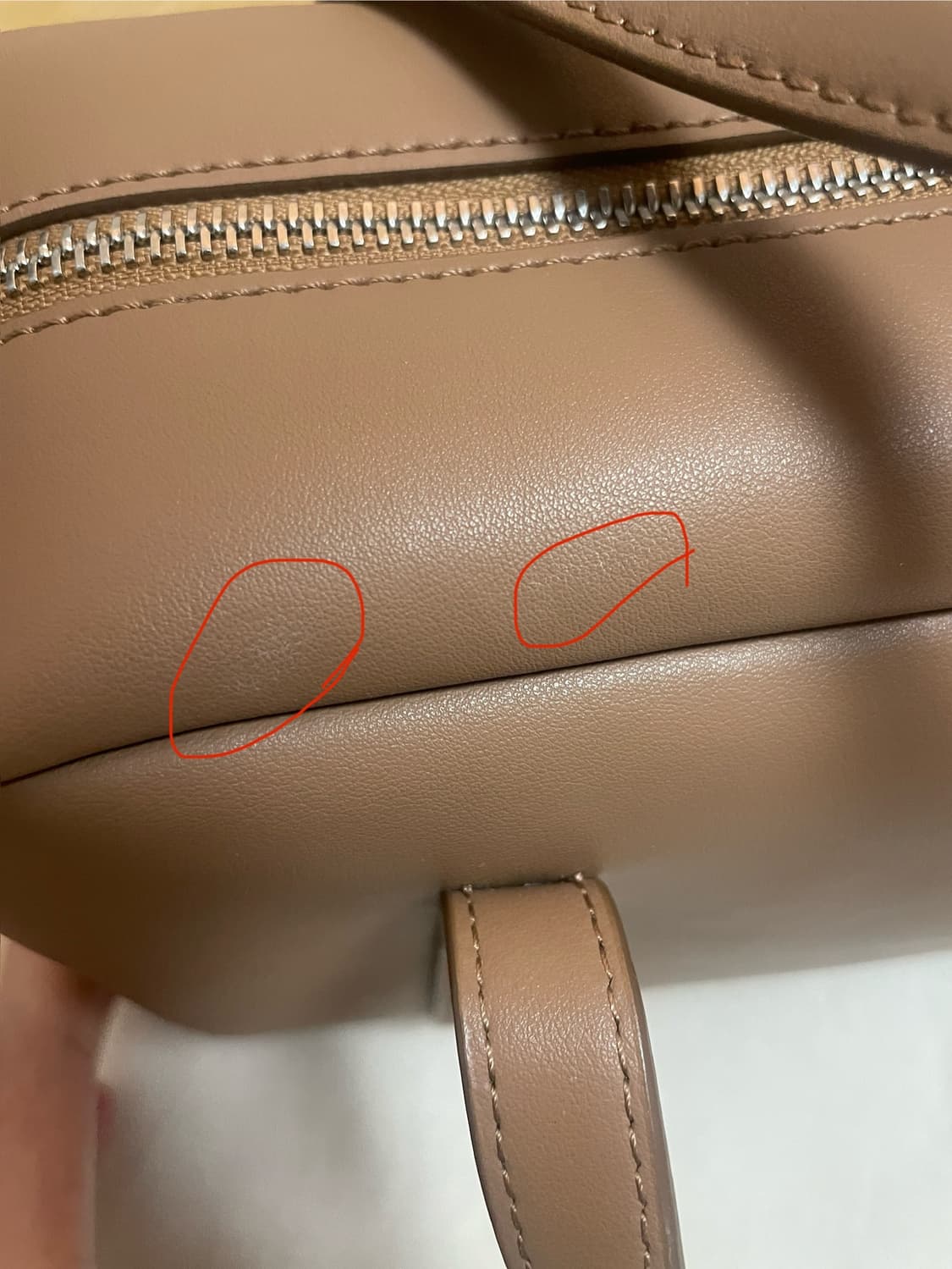 몽드몽드 소프트박스 토트백 카푸치노 상품이미지10