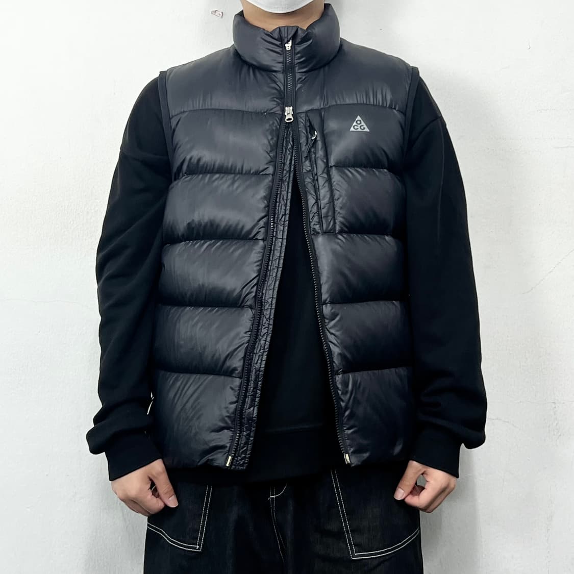 나이키 ACG 유광 에나멜 투웨이 구스다운 베스트 상품이미지2