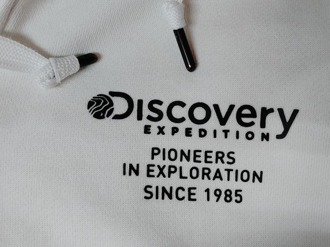 Discovery 디스커버리 안감기모 화이트 후드집업 상품이미지3