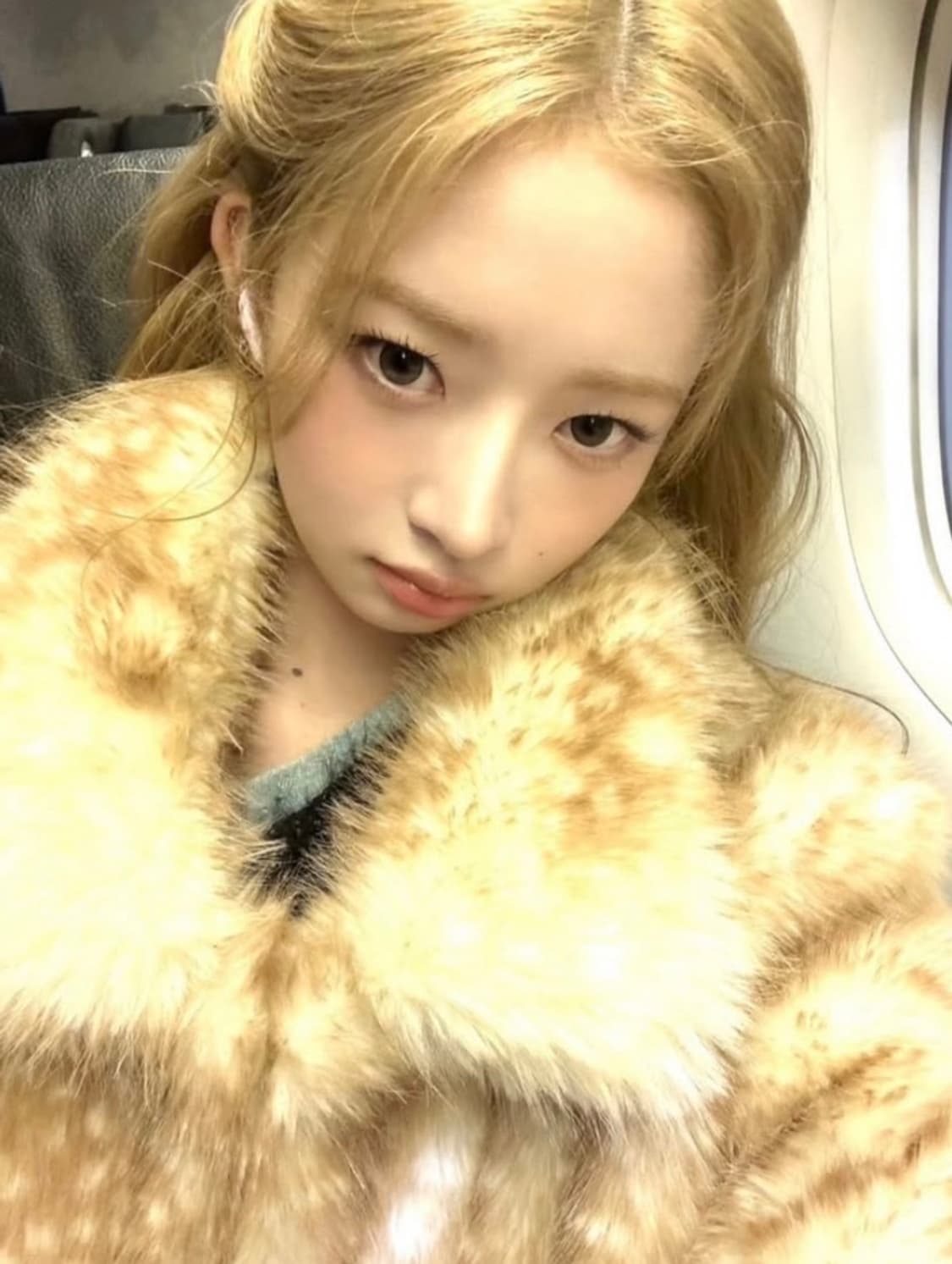 아이브 레이깔 밤비st 리얼 레빗퍼자켓 상품이미지1