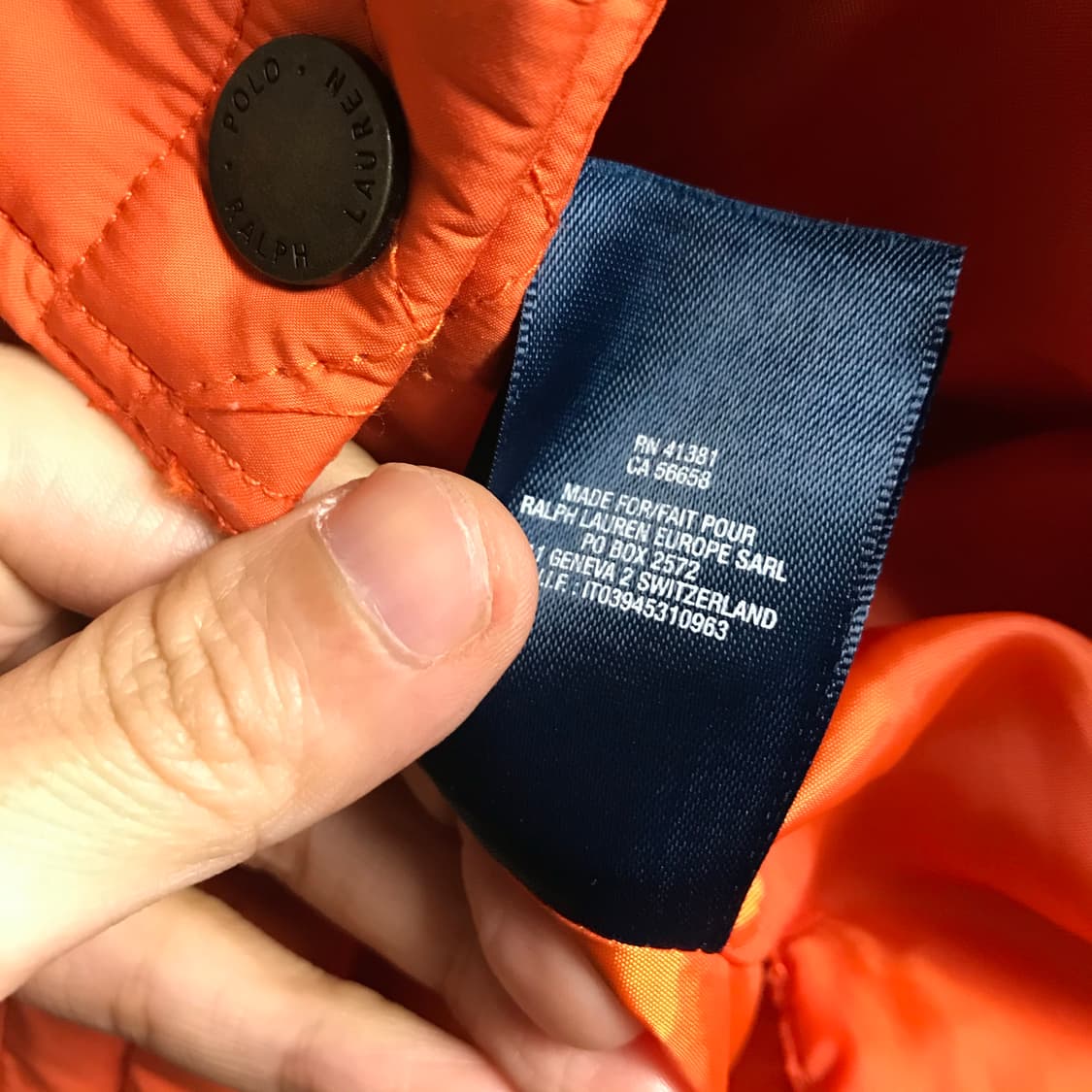 폴로 랄프로렌 퀄팅자켓 상품이미지5