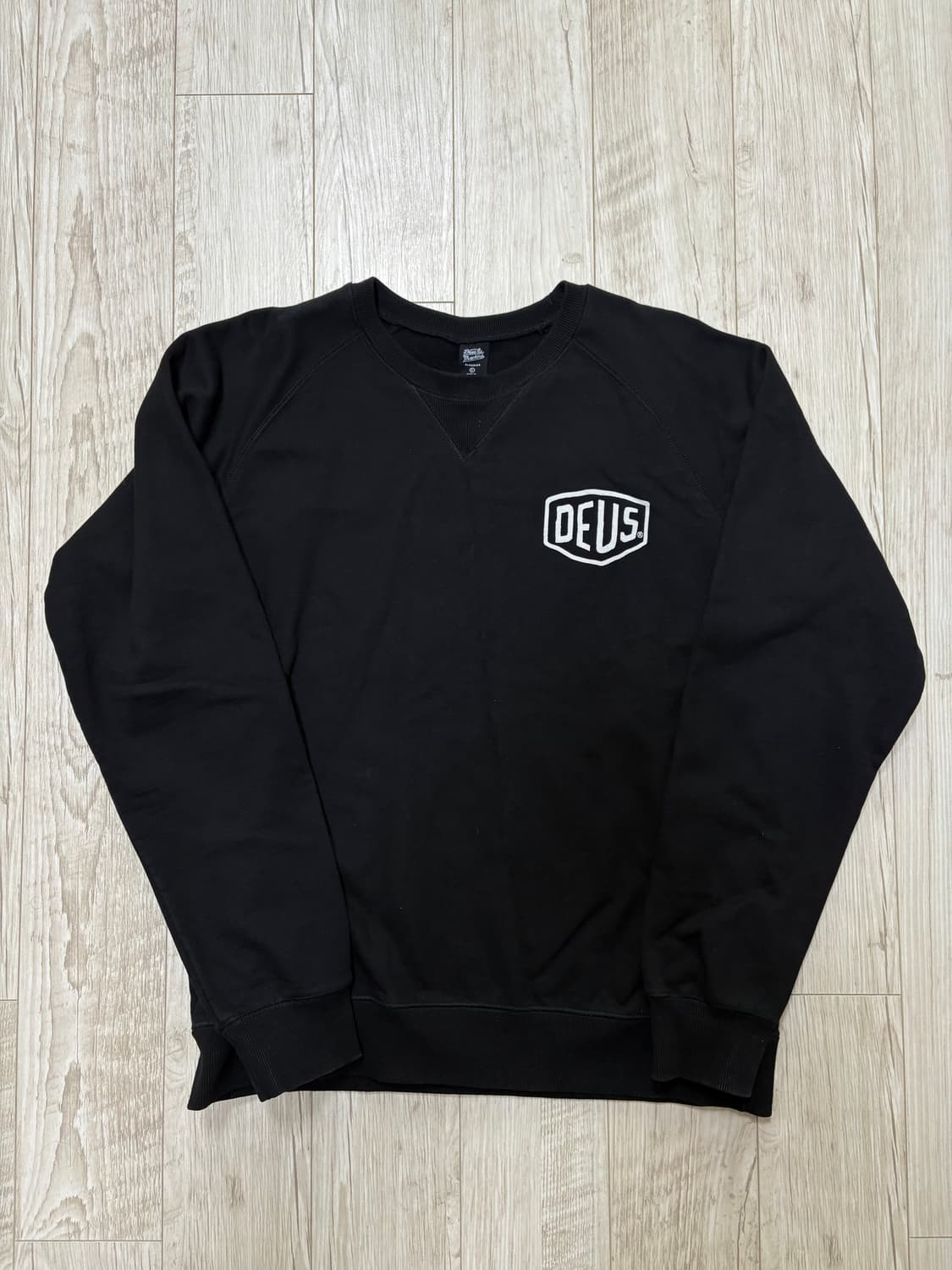 데우스 엑스마키나 맨투맨 블랙 L 상품이미지2