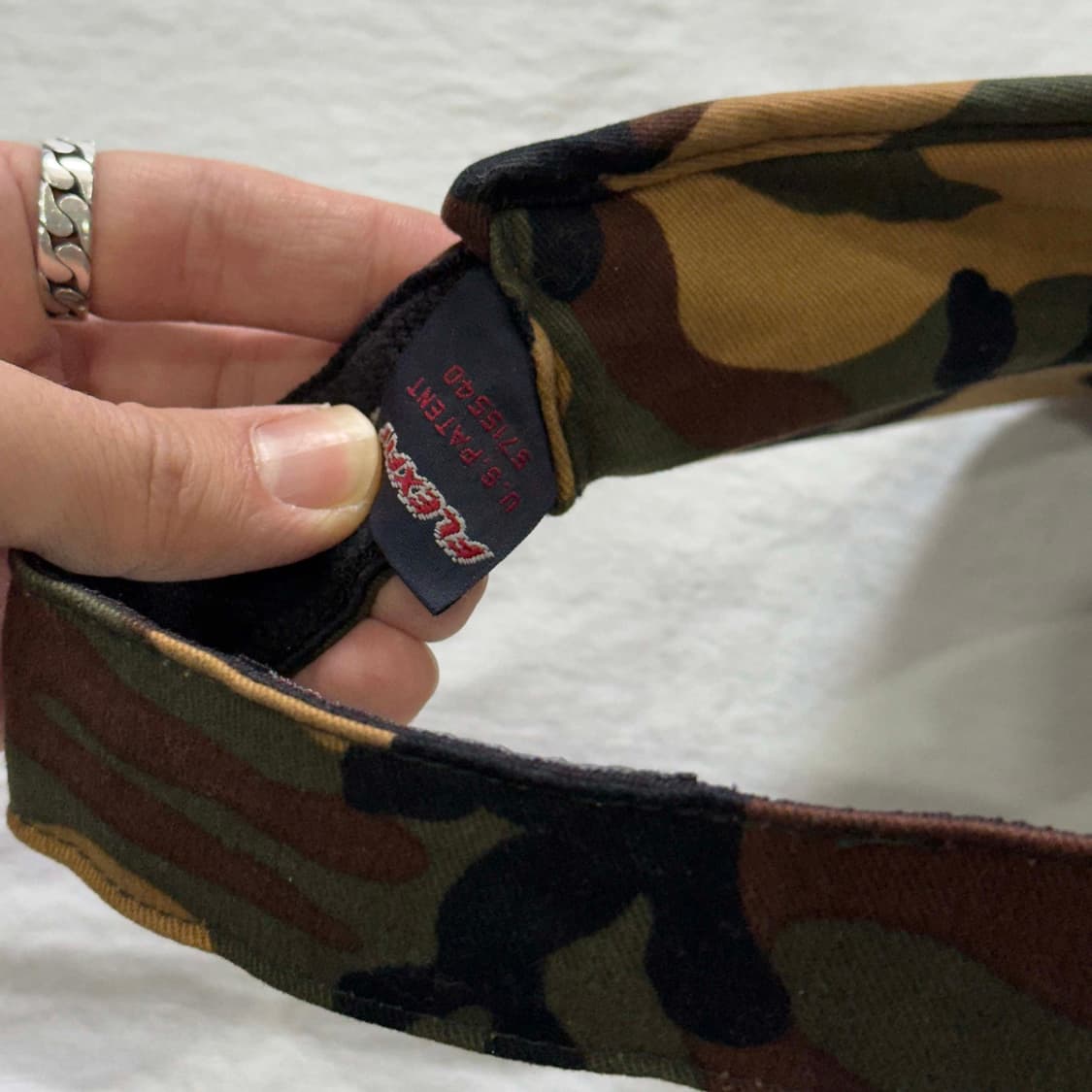 90s 스투시 카모 썬바이저 썬캡 상품이미지3