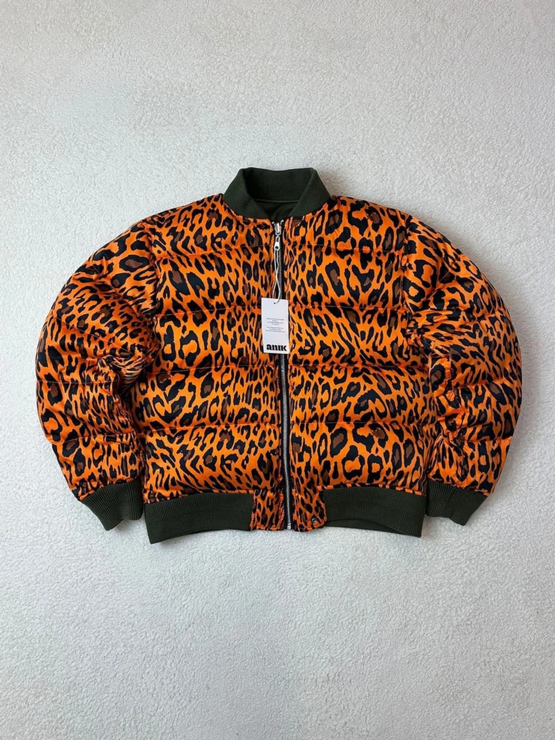 산드로 레오파드 리버시블 블루종 크롭 자켓 PN6046 상품이미지1