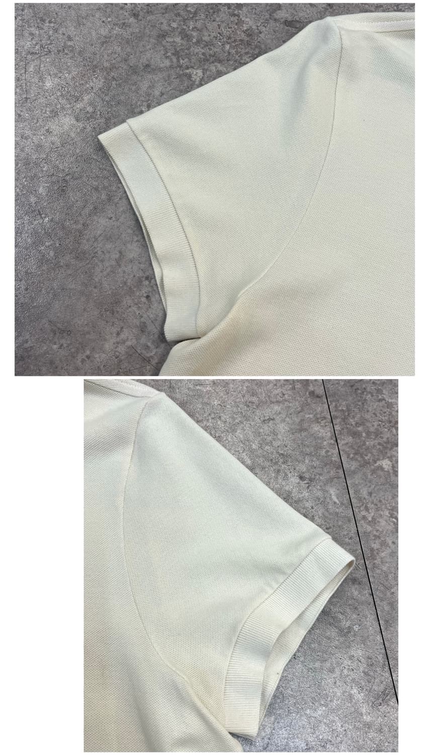 라코스테 반팔 카라티 아이보리 #csz4086 상품이미지7