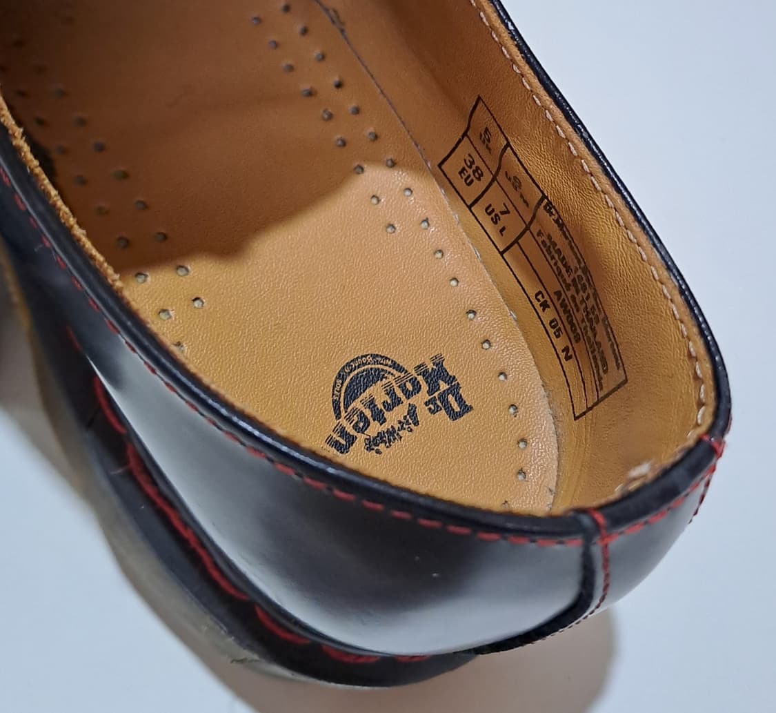 (택포) 닥터마틴 1461 3홀 레드스티치 UK5 B169 상품이미지8