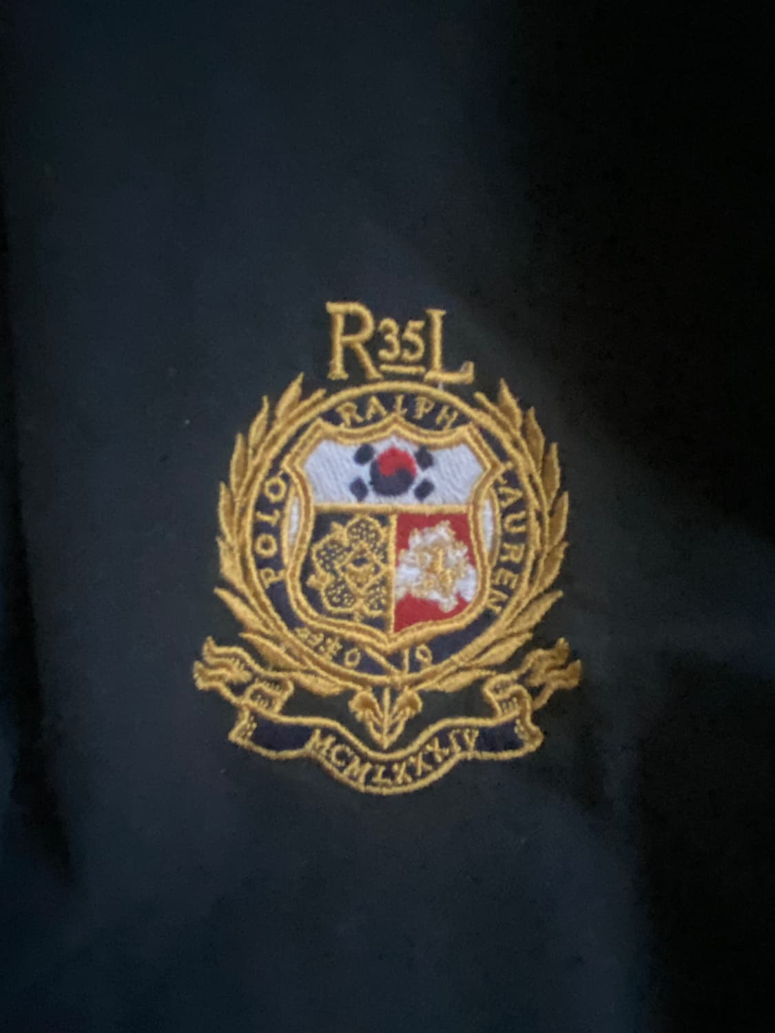 폴로 서울 35주년 리미티드에디션 블랙 옥스포드 셔츠 팔아요(남녀공용) 상품이미지4