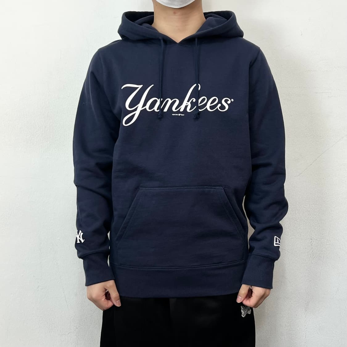 어웨이크 x 뉴에라 양키스 로고 스웻 후디 상품이미지3
