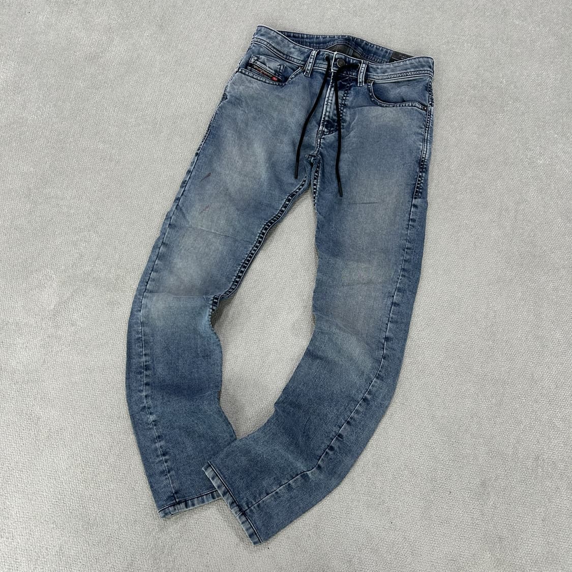 디젤 청바지 드로우스트링 워싱 데님 m 상품이미지1