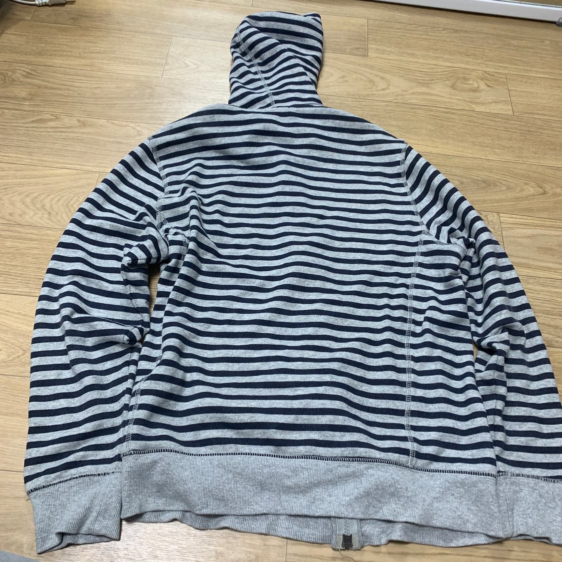 L) 빈티지 스트라이프 후드집업 상품이미지2