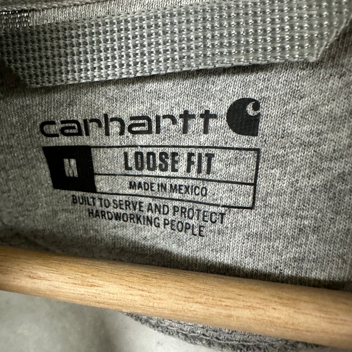 칼하트 루즈핏 기모 후드티 상품이미지3